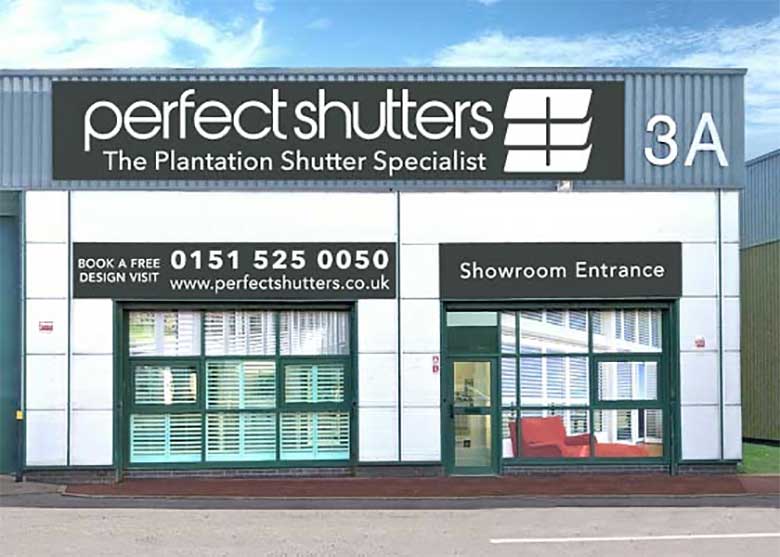 Perfect Shutters Aintree Showroom