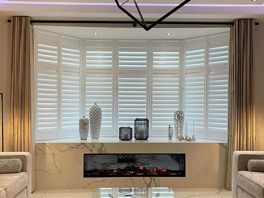 Bay Window Shutters from Perfect Shutters