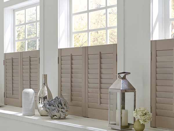 Cafe Style Shutters Light Control